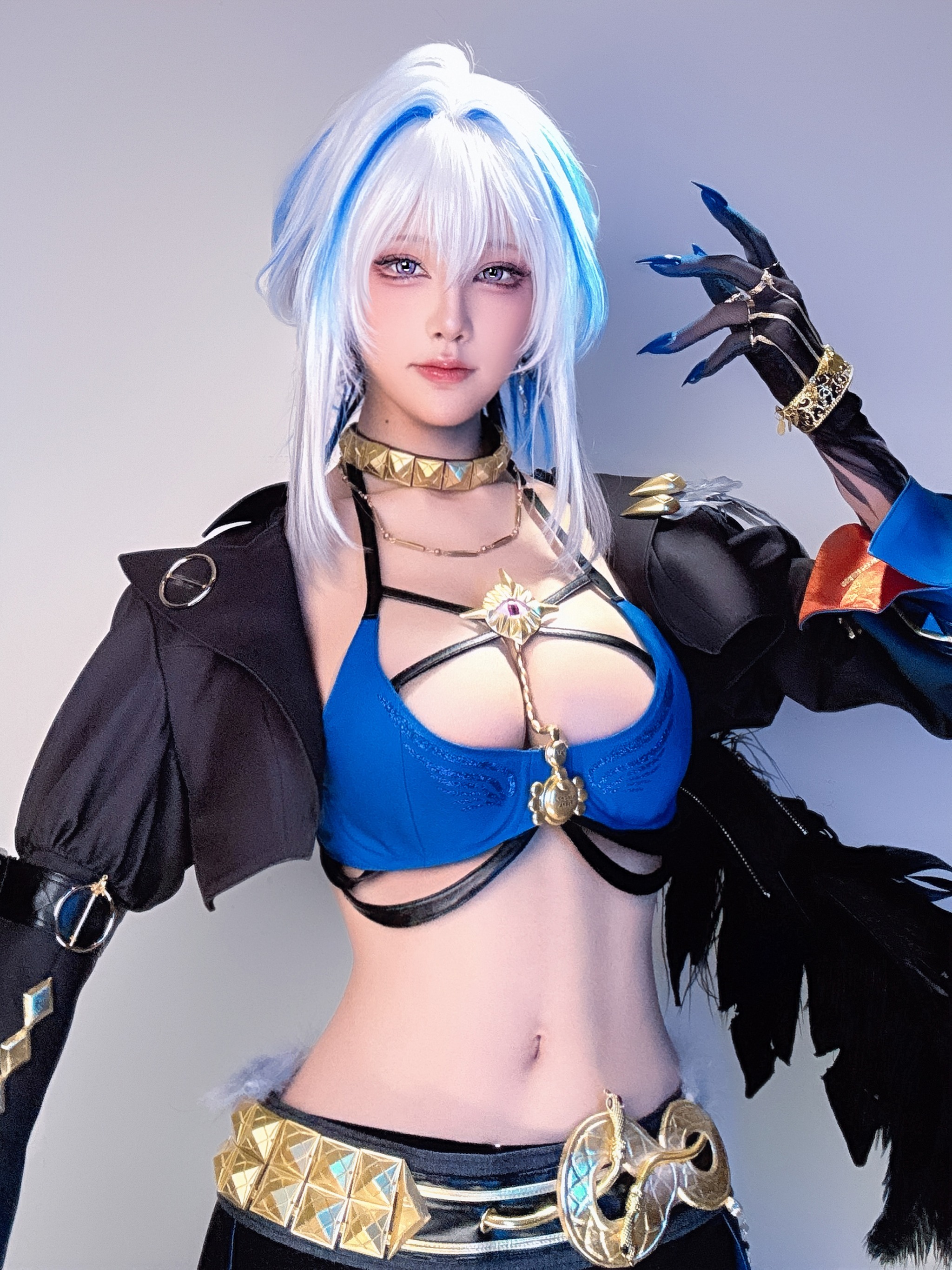 图片[1]-水淼Aqua – NO.258 Patreon 鸣潮 嘉贝莉娜自拍[29P]-XikXak